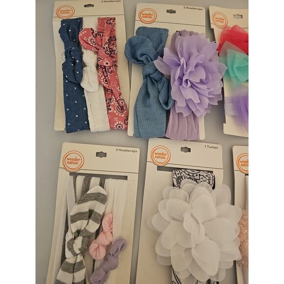 Lot Of New Headwraps multicolor Girl's 3+ - Picture 4 of 5
